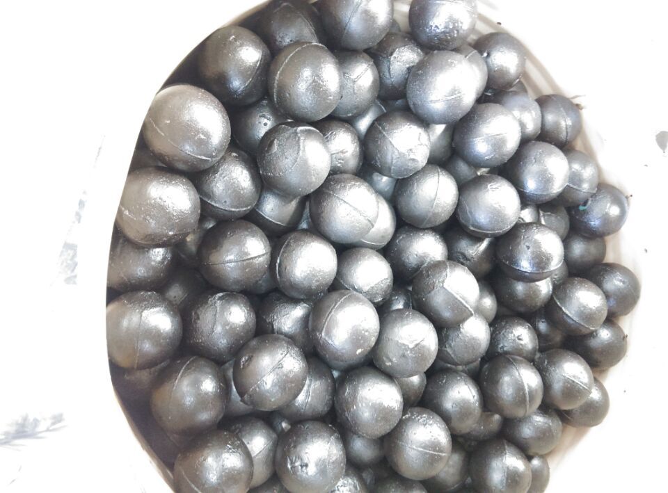 Boule de chrome en acier coulé