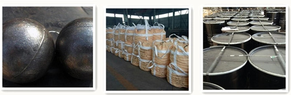 Boules de coulée chromée haute Boules de coulée chromée haute